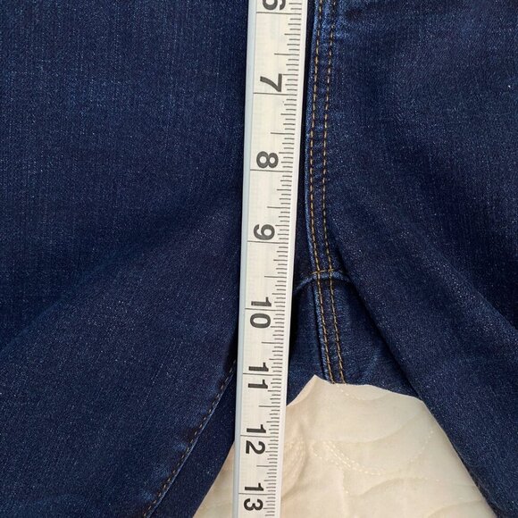 Chico's Girlfriend Slim Leg Ankle Jeans Dark Wash Blue Size 0 / 4R - Picture 11 of 14